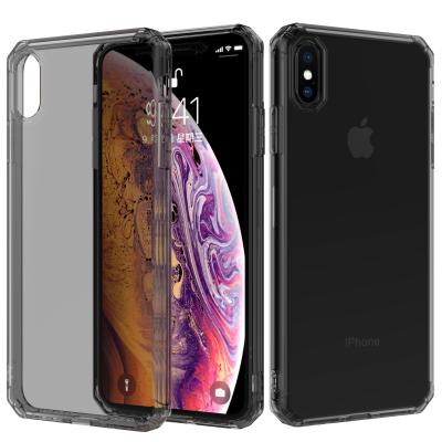 China Shock Proof/Thin/Lightweight/Transparent/Scratch Proof Soft Cover Case Hole Design Shockproof TPU Conversion Airbag Anti-fall Resistance For iPhone XS Max for sale