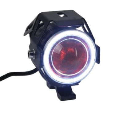 China Hard Light Testing Hotsale 10W U7 Positive Headlight Motorcycle Spotlight for sale