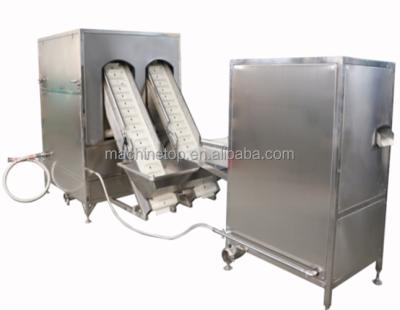 China High Efficiency Ripe Banana Peeling And Root Cutting Machine for sale