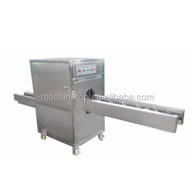 China food & Beverage Plant Single Belt Onion Root Cutting Machine for sale