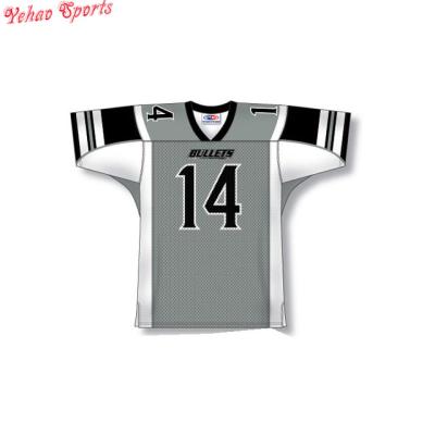 China Antibacterial Reversible American Football Jersey Russia Soccer Shirt for sale