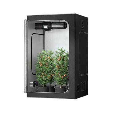 China Gronet Easily Assembled Light Grow Tent 4x4 Indoor Hydroponic Growing Tent 600D Mylar Full Durable Tent for sale