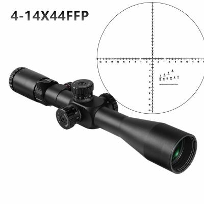 China OEM First Focal Plane 4-14X44SFFIR Sight Ballistic-X Hunting Scopes Illuminated 4-14X44FFP Red for sale