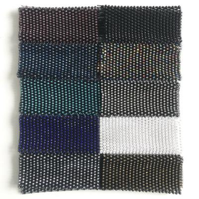 China Flatback 24 Row 10 Yards Plastic-Elastic Fish Mesh Crystal Mesh For Jewelry Making, Rhinestone Handbags Clothes Accessories for sale