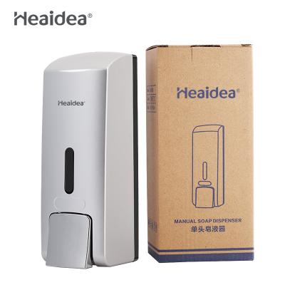 China Modern Heaidea 200ml White ABS Soap Dispenser Plastic Wall Mounted ABS Plastic Liquid Hand Soap Dispenser for sale