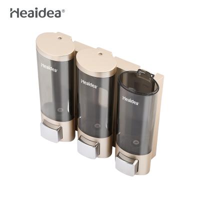 China Modern Heaidea Wall Mount Hand Wash Shower Gel Shampoo Dispenser Gel CD-3013D for sale