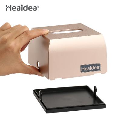 China Minimalist Simple And Elegant Plastic Cloth Top Table Heaidea Gold Box CD-8098D for sale