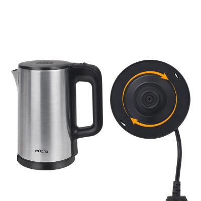 China Hotel 360 Rotation Swivel Heaidea Base Water Kettle 0.6L Wireless Electric Kettles for sale