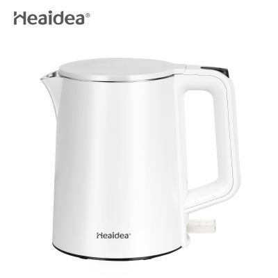 China 360 Rotation Water Kettle Hotel Heaidea 0.8L 220V Degree Base Top White Electric Kettle for sale