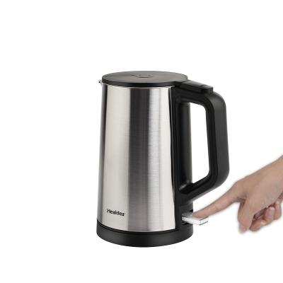 China 360 Degree Rotation Base Design Colorful Stainless Steel Electric Kettle Heaidea Best Quality Electric Appliances for sale