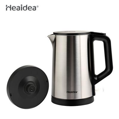 China 360 Degree Base Heaidea 220V Stainless Steel Electric Kettle 1L Safety Rotation Durable Home Use Automatic Power-Up Electric Tea Kettles for sale