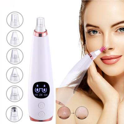 China Korean Blackhead Removal Acne Treatment Teenager UK Skin Care Electric Facial Pore Cleaner Gun Vacuum Suction Blackhead Remover For Home for sale