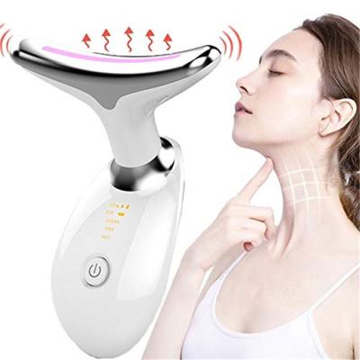 China Skin Tightening Drop Shipping Neck Massage Tightening Lifting Machine Neck Care Device For Wrinkle Remover for sale