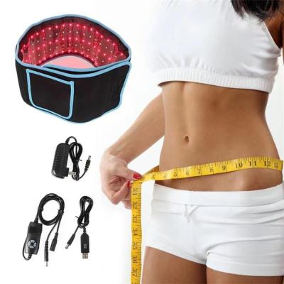 China Far Infrared Red Led Light Therapy Device Home Use Red Light Belt Slim Body Wrap Therapy Home Use Women Care Wrap Shake Off Fat Belt Hot Uterus for sale