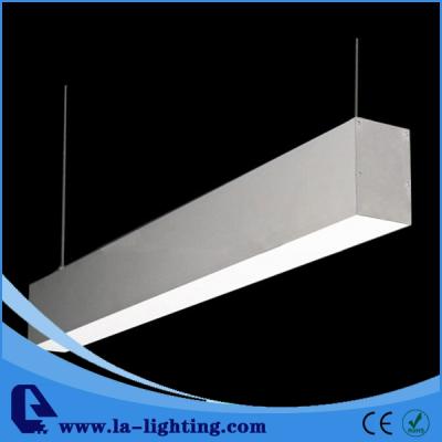 China Linear Radiator +decorations pendant light led aluminum profile for led strip with suspension wires for sale