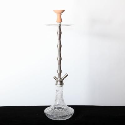 China Entertainment New Design High-End Exquisite Rubber Transparent Clean Cheap Price Handmade Shisha for sale