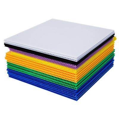 China PP Factory Directly Supply High Quality Corrugated Plastic Cardboard Plastic Boards for sale