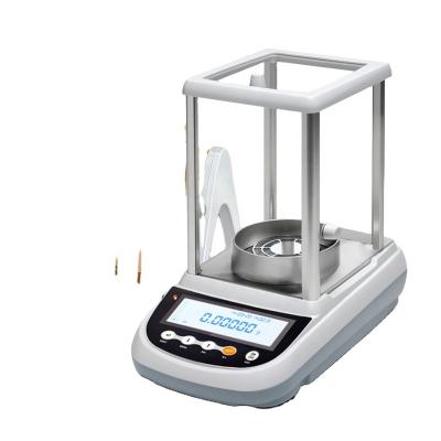 China 0.01mg 0.00001g 80mm Micro Analytical Balance 5 Digits Laboratory Precision Balance for sale