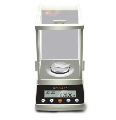 China 220g 0.1mg electronic external balance FA2204 calibration with rs232 interface and printer for lab 80mm for sale