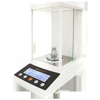 China Accuracy 0.0001g 200g 80mm Laboratory Analytical Balance 0.1mg Gram Precision Electronic Balance Digital Scales for sale