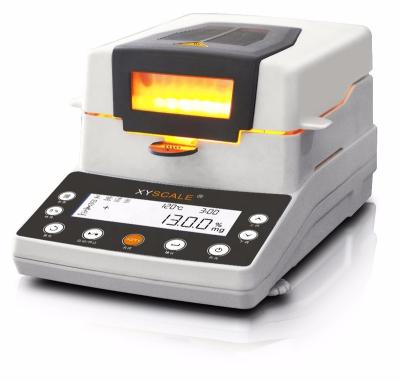 China XY105MW Halogen Moisture Analyzer Food Corn Rice 110g 0.005g Moisture Test Moisture Meter With CE 0.1% Readability for sale