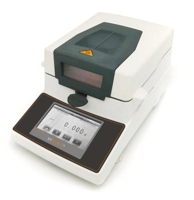 China Halogen Moisture Analyzer 110g/1mg 0.001g Touch Screen. 110g for sale