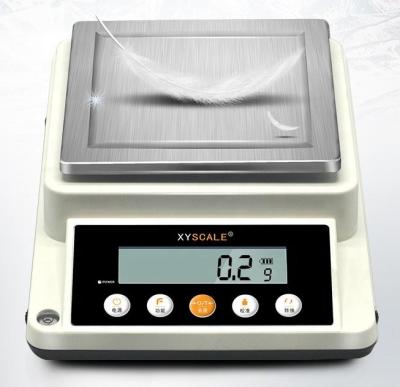 China 600g 0.1g preciision XY-600B electronic scale 160x160mm for sale