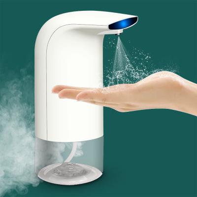 China Sustainable Touchless Hand Sanitizer Liquid Soap Inductive Aerosol Spray Automatic Dispenser for sale