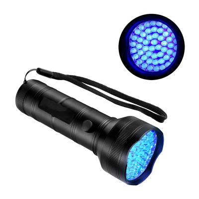 China 2021 Industrial New Product 51 Purple Light UV LED Flashlights for sale