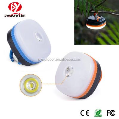 China ABS 4 Modes LED Camping Lantern Build In Tent Magnetic Hanging Camping Light for sale