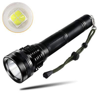 China Flashlight High Power 5000LM Self Defense LED Flashlight XHP50 Torch Torch Portable Tactical Flashlight Use Rechargeable 18650 Battery for sale