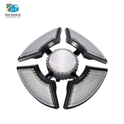 China LED Lights For 50W LED Garage Shop Light Standard Base 4 Sheet LED Deformable Garage Light DQ-A50W for sale