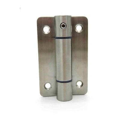 China Durable Toilet Compartment Gravity Hinges 304 Stainless Steel Self Closing Door Spring Hinge For Toilet Partition for sale