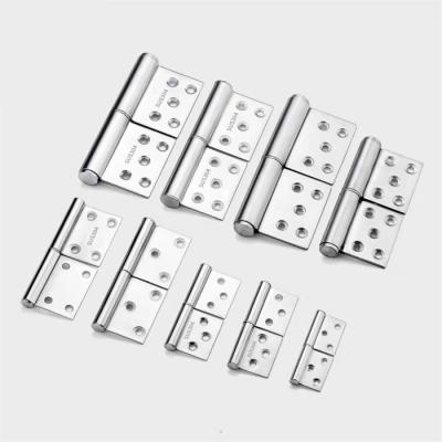 China Durable Easy Installation Removable Doors And Windows Stainless Steel Left And Right Available Flag Hinges for sale