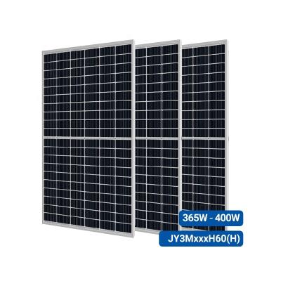 China JINYUAN 9BB solar panel photovoltaic system solar panel 365W 375w 395w 400W solar panel 2279*1134*35mm for sale