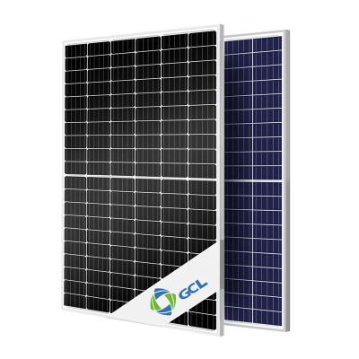 China Flexible Solar Panels GCL-M12/66H 640W 645W 650W 655W 660W 665W 670W 675W Half Cell Energy Solar Panels 2384x 1303x35mm for sale