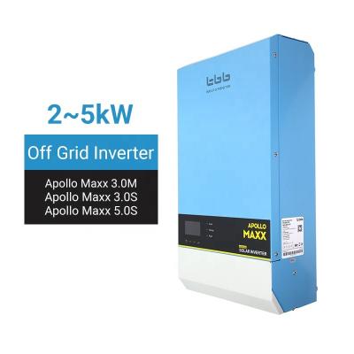 China TBB APOLLO MAXX Advanced MPPT Inverter Hybrid Solar Inverter All In One 50HZ/60HZ 5KW Solar Inverter With Parallel for sale