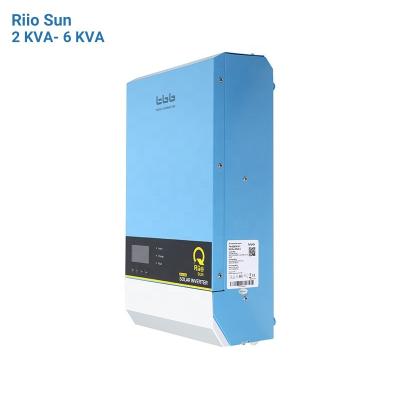 China Household Low Frequency Inverter 24V 2KVA 50A MPPT 60A Solar Hybrid Inverter Power Appliance TBB RIIO Sun 2KVA-M 2 Years Warranty for sale