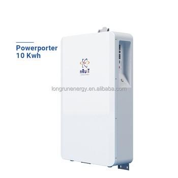 China nRuit 10kWh 51.2v 200ah 10Kwh 83*46*20cm Solar Powered Lithium Ion Batteries Storage Battery Power Wall 6000 Cycles for sale