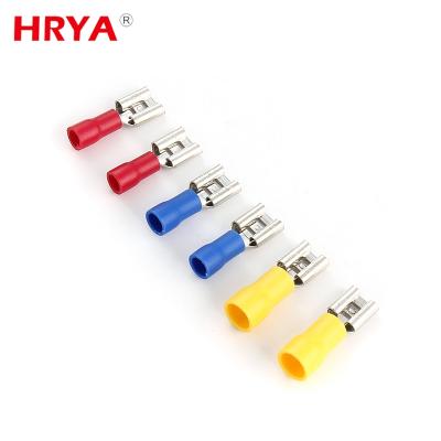 China High Quality Insulated Wire Crimp Type Cable Lug Connector Wire Crimp Type Brass for sale