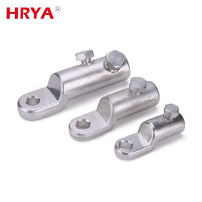 China AL-99.6% Factory Mechanical Titanium Hook Bolt Stainless Steel Bimetallic Wire Connectors Wire End Lug for sale