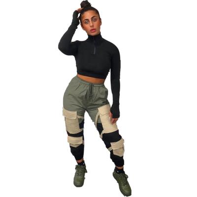 China High Quality Cargo Camouflage Pants Long Cool Loose Anti-wrinkle Fashion Trousers Ladies For Women for sale