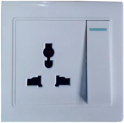 China PC double 13A socket with double USB for sale