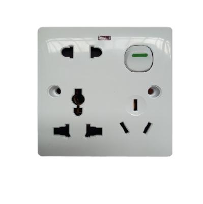 China Residential 6pin/Multipurpose Universal Functional ABS Multi Socket for sale