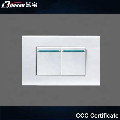 China PC With 1.2mm Steel Frame PC Vietnam Flush Wall Switch for sale