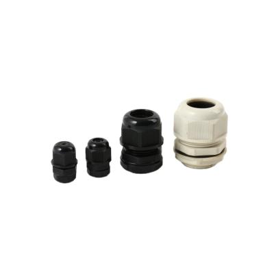 China Page Connector PG11 High Quality Nylon Plastic Cable Connector Nylon Plastic Cable Gland for sale