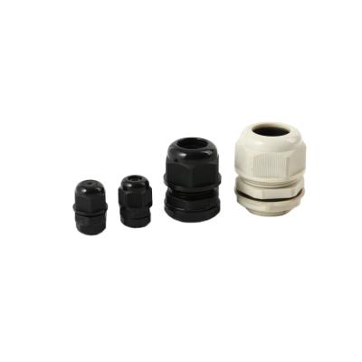 China PG21 IP68 Cable Gland Connector Waterproof Flexible Nylon Plastic Gland Connector for sale