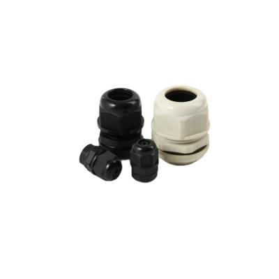 China Custom Nylon Plastic Nylon Plastic Cable Connector Waterproof Metal Connector Non Convertible PG Gland for sale