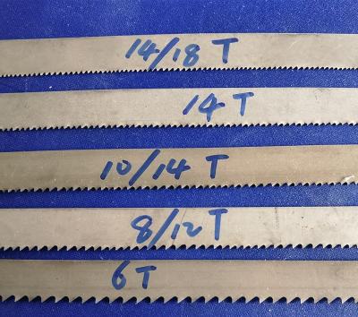 China Metallschneiden M42 Band Säge Klinge mit 3/4/6/8/10/13/19mm Breite zu verkaufen
