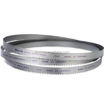 China EBERLE Metal Cutting BI-Metal M42 Saw Blade Made in Germany in Customized Lengths for sale